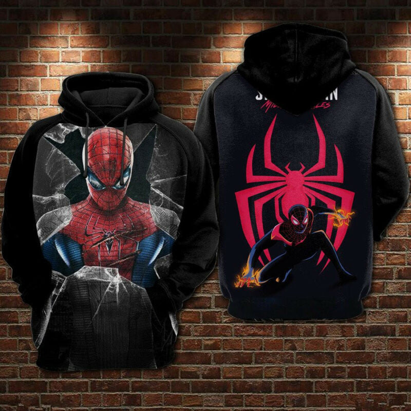 Spider Man 3d Full Print Hoodie - 2025